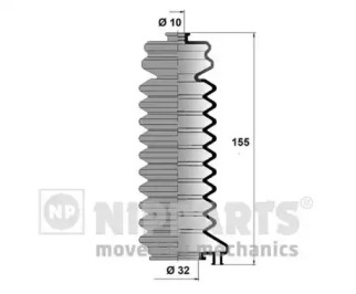 Комплект пыльника NIPPARTS N2847013