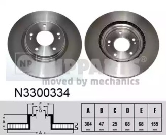  NIPPARTS N3300334