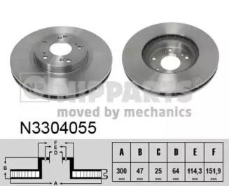  NIPPARTS N3304055