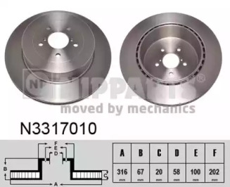  NIPPARTS N3317010