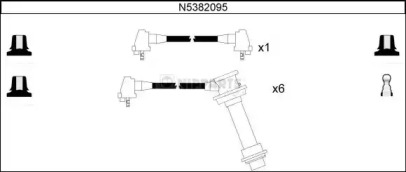 Комплект электропроводки NIPPARTS N5382095