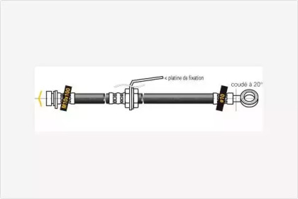 Тормозной шланг MGA F5227