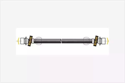 Тормозной шланг MGA F5229