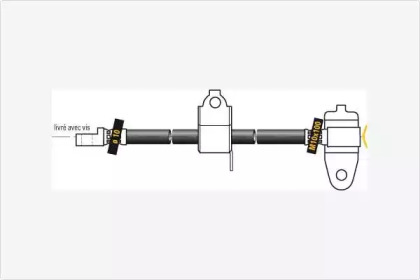 Шлангопровод MGA F5507