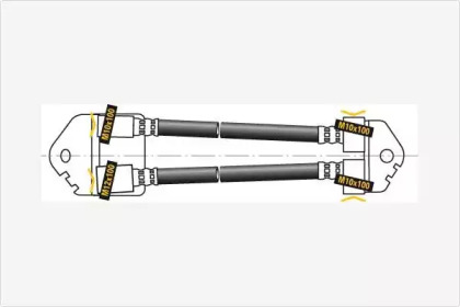 Шлангопровод MGA F5544