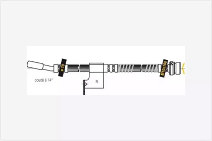 Шлангопровод MGA F5554