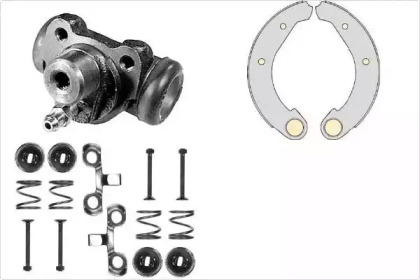 Комплект тормозов MGA K501909