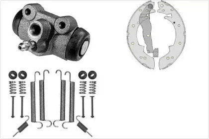 Комплект тормозов MGA K514624