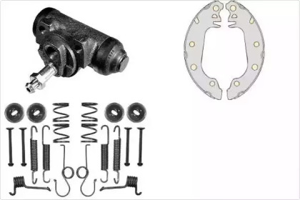 Комплект тормозов MGA K552444