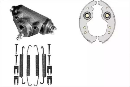 Комплект тормозов, барабанный тормозной механизм MGA K553002