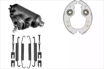 Комплект тормозов, барабанный тормозной механизм MGA K553129