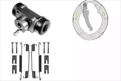 Комплект тормозов, барабанный тормозной механизм MGA K592460