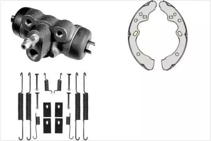 Комплект тормозов, барабанный тормозной механизм MGA K695314