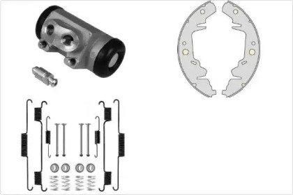 Комплект тормозов, барабанный тормозной механизм MGA K739875