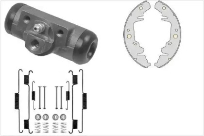 Комплект тормозов, барабанный тормозной механизм MGA K739991