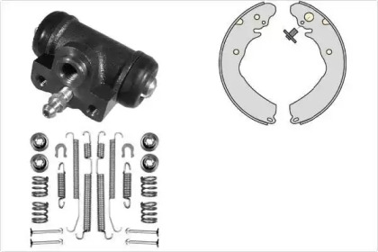 Комплект тормозов, барабанный тормозной механизм MGA K742947
