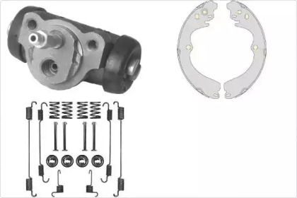 Комплект тормозов, барабанный тормозной механизм MGA K766990