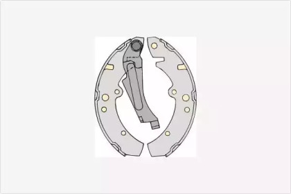 Комлект тормозных накладок MGA M581