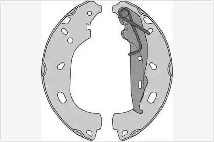 Комлект тормозных накладок MGA M948