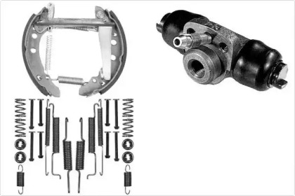 Комплект тормозов, барабанный тормозной механизм MGA PM585550