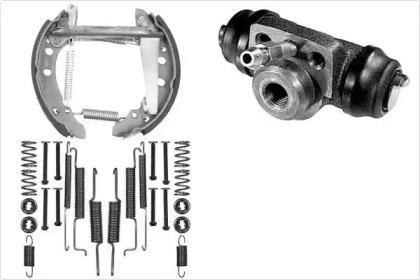 Комплект тормозов, барабанный тормозной механизм MGA PM585552