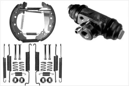 Комплект тормозов, барабанный тормозной механизм MGA PM586560