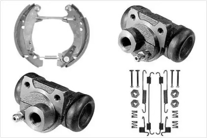 Комплект тормозов MGA PM623779