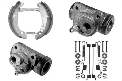 Комплект тормозов MGA PM631669