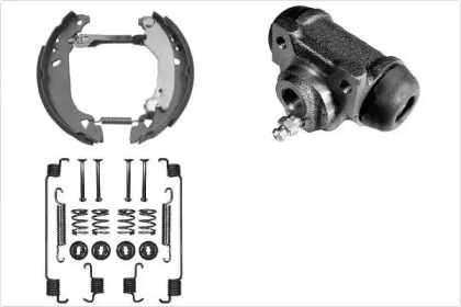 Комплект тормозов, барабанный тормозной механизм MGA PM636121