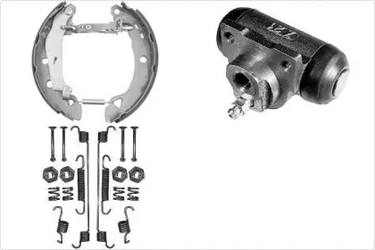 Комплект тормозов, барабанный тормозной механизм MGA PM638124