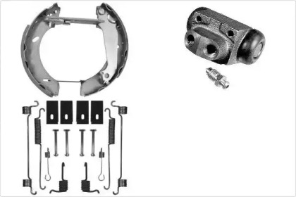 Комплект тормозов, барабанный тормозной механизм MGA PM675463