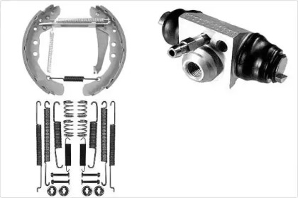Комплект тормозов, барабанный тормозной механизм MGA PM677574