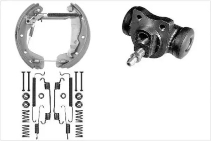 Комплект тормозов, барабанный тормозной механизм MGA PM681512