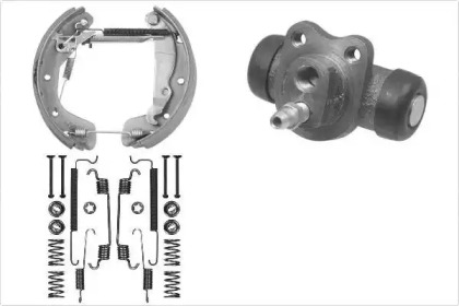 Комплект тормозов, барабанный тормозной механизм MGA PM681992