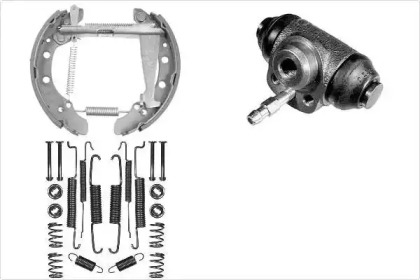Комплект тормозов, барабанный тормозной механизм MGA PM717296