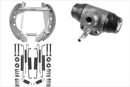 Комплект тормозов, барабанный тормозной механизм MGA PM717864