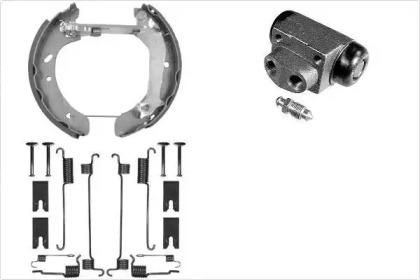 Комплект тормозов, барабанный тормозной механизм MGA PM720466