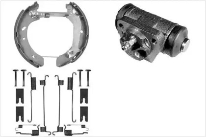 Комплект тормозов, барабанный тормозной механизм MGA PM720472