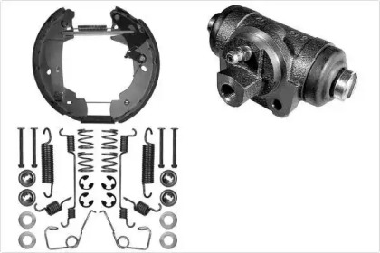 Комплект тормозов, барабанный тормозной механизм MGA PM723470