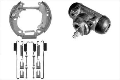 Комплект тормозов, барабанный тормозной механизм MGA PM728118