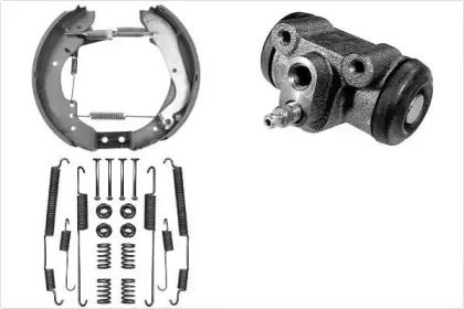 Комплект тормозов, барабанный тормозной механизм MGA PM734758