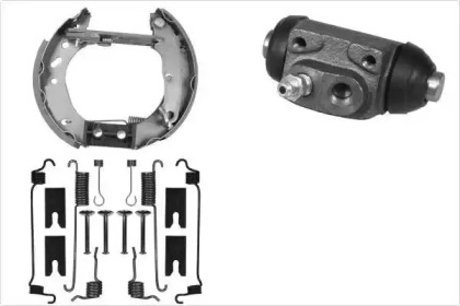 Комплект тормозов, барабанный тормозной механизм MGA PM740452