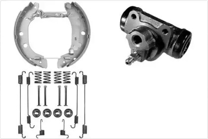 Комплект тормозов, барабанный тормозной механизм MGA PM754339
