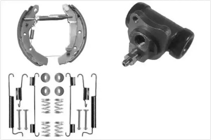 Комплект тормозов, барабанный тормозной механизм MGA PM756930