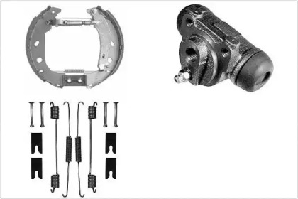 Комплект тормозов, барабанный тормозной механизм MGA PM757254