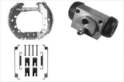 Комплект тормозов, барабанный тормозной механизм MGA PM788932
