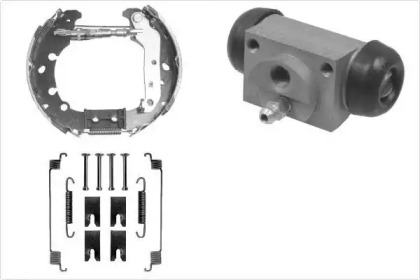 Комплект тормозов, барабанный тормозной механизм MGA PM788976