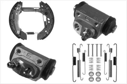 Комплект тормозов, барабанный тормозной механизм MGA PM794933