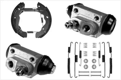 Комплект тормозов, барабанный тормозной механизм MGA PM795425