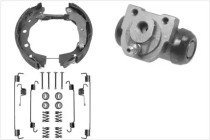 Комплект тормозов, барабанный тормозной механизм MGA PM807995